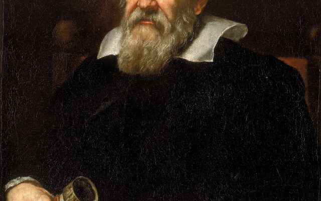 Painted portrait of Galileo Galilei by Justus Sustermans, 1636